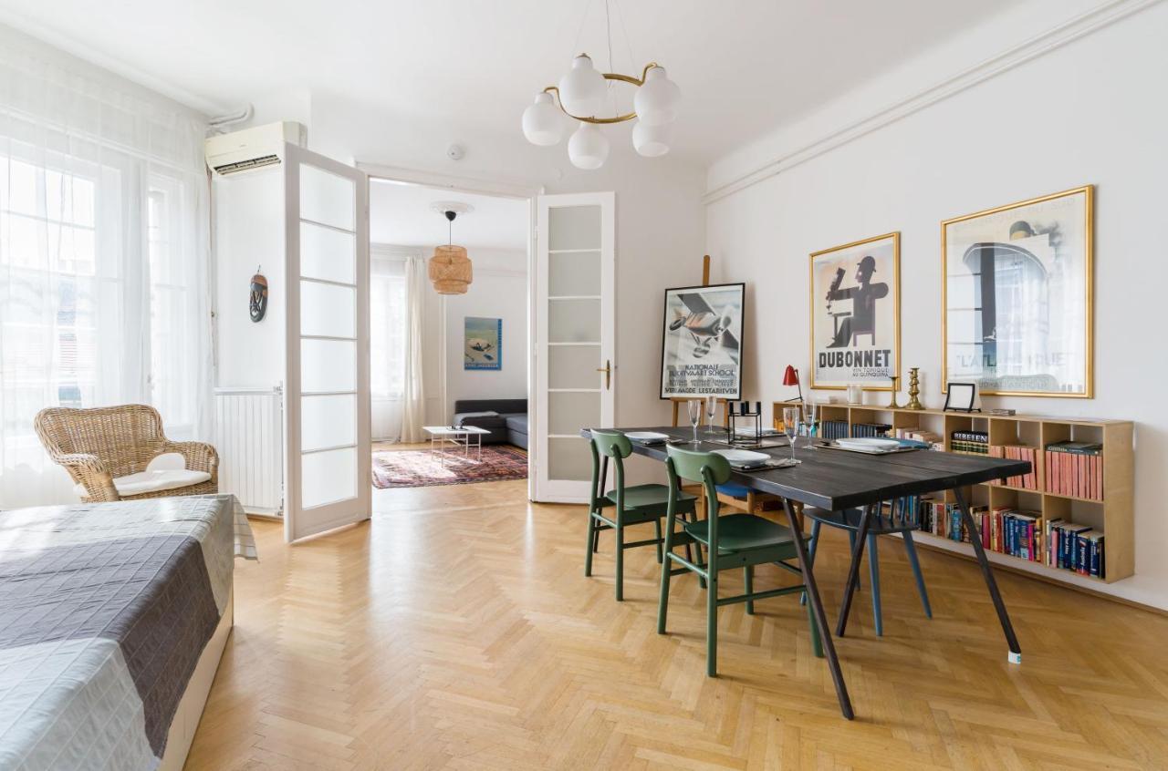Klauzal Apartment W/3 Bedrooms, French Balcony Budapest Esterno foto